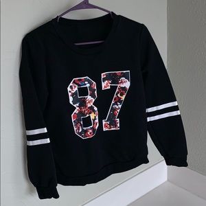 letterman style sweater